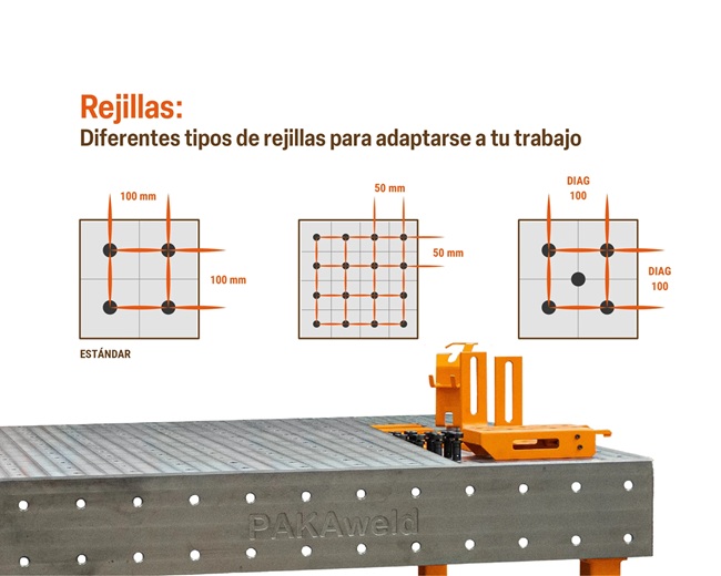 Mesas de Soladura Nitrurada PAKA - Imagen 2